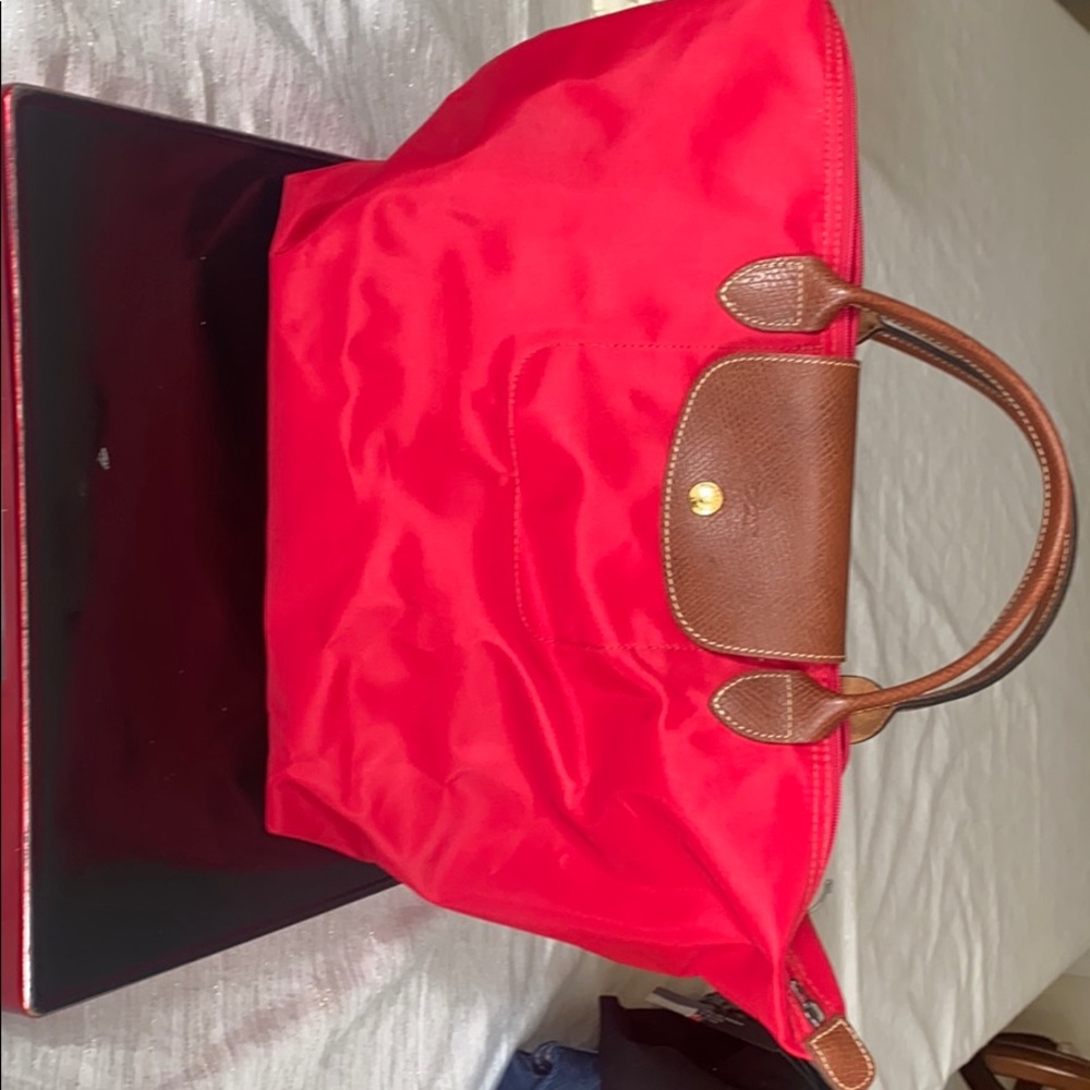Red Longchamp Bag